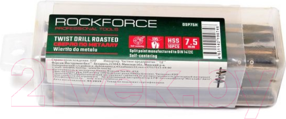Изображение товара Набор сверл RockForce RF-DSP45H