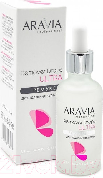 Изображение товара Средство для удаления кутикулы Aravia Professional Remover Drops Ultra (50мл)