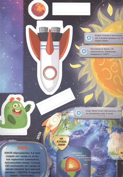Изображение товара Развивающая книга АСТ Космос (Станкевич С.А.)