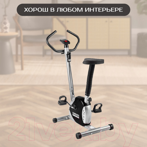 Изображение товара Велотренажер Sundays Fitness Simple Line ES-8001 (черный)