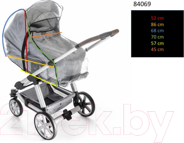 Изображение товара Дождевик для коляски Reer Peva / 9084069