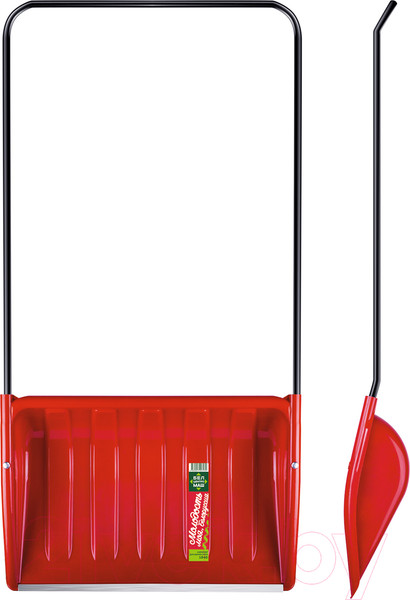 Изображение товара Движок для снега БелЦентроМаш 1840-Ч (красный)