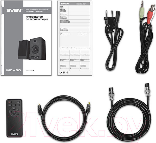 Изображение товара Мультимедиа акустика Sven MC-30 (черный)