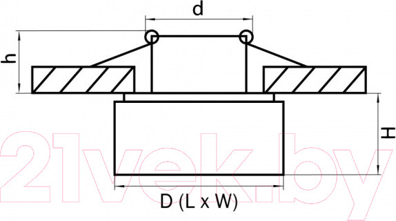 Изображение товара Точечный светильник Lightstar Artico 070242