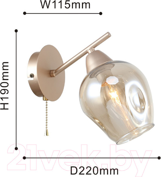 Изображение товара Бра F-Promo F-Promo Tilda 2658-1W