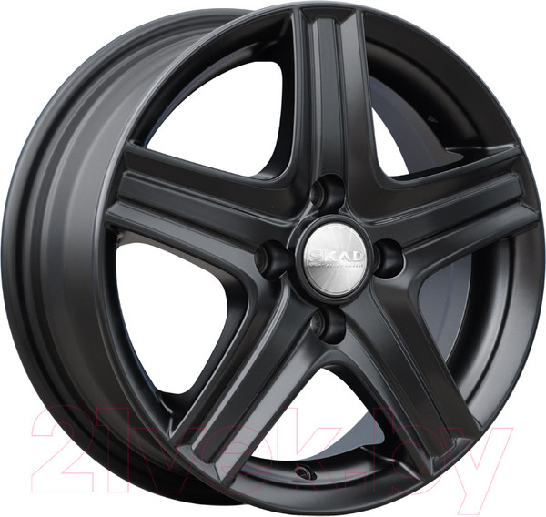 Изображение товара Литой диск SKAD Магнум 14x5.5" 4x100мм DIA 56.6мм ET 49мм Черный бархат