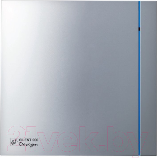 Изображение товара Вентилятор накладной Soler&Palau Silent-200 CHZ Silver Design - 3C / 5210606000
