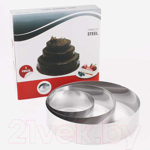 Изображение товара Набор для выпечки Darvish Круг DV-H-175 (3шт)