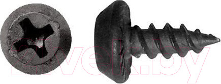 Изображение товара Саморез Starfix Острый для листового металла 3.8x11 / SMC1-54814-1000 (1000шт, фосфат)