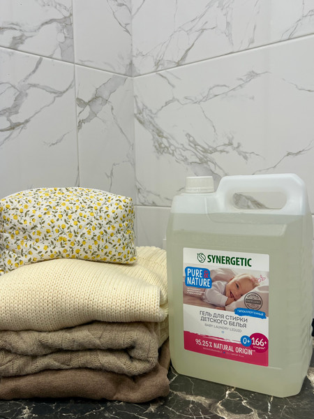 Изображение товара Гель для стирки Synergetic Биоразлагаемый для детского белья (5л)