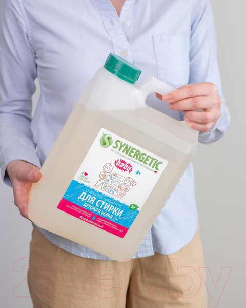 Изображение товара Гель для стирки Synergetic Биоразлагаемый для детского белья (5л)