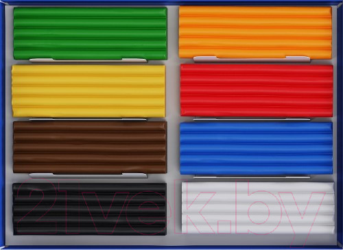 Изображение товара Пластилин ГАММА Классический / 281031 (8цв)