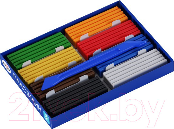 Изображение товара Пластилин ГАММА Классический / 281031 (8цв)