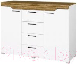 Изображение товара Тумба Горизонт Мебель Милана (белый/сосна гранд)