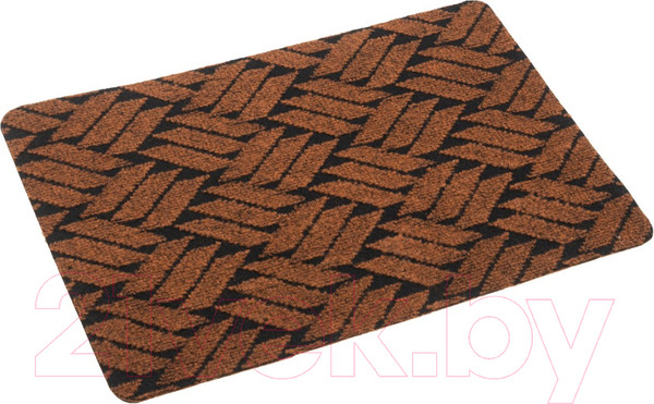 Изображение товара Коврик грязезащитный SunStep Fusion 40x60 / 37-101 (коричневый/серый)