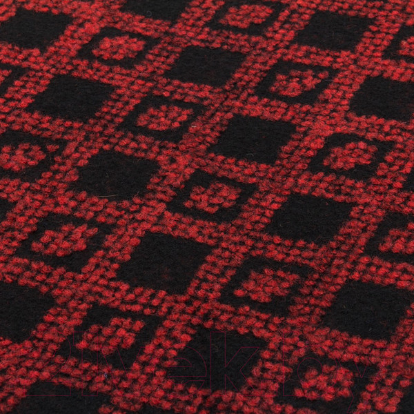 Изображение товара Коврик грязезащитный SunStep Fusion 50x80 / 37-112 (красный/черный)