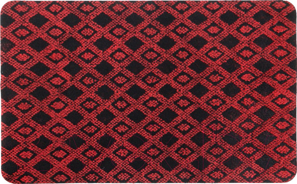 Изображение товара Коврик грязезащитный SunStep Fusion 50x80 / 37-112 (красный/черный)