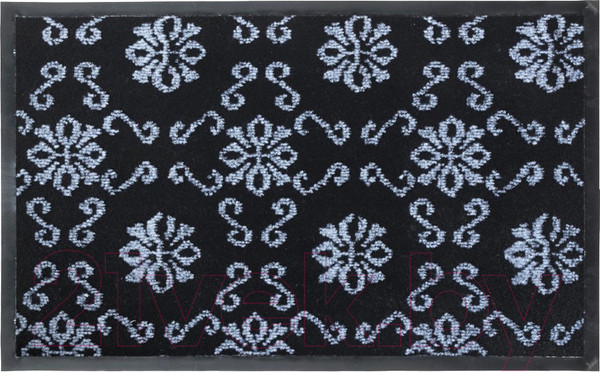 Изображение товара Коврик грязезащитный SunStep Fusion 50x80 / 37-122 (черный/серый)