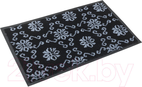 Изображение товара Коврик грязезащитный SunStep Fusion 50x80 / 37-122 (черный/серый)