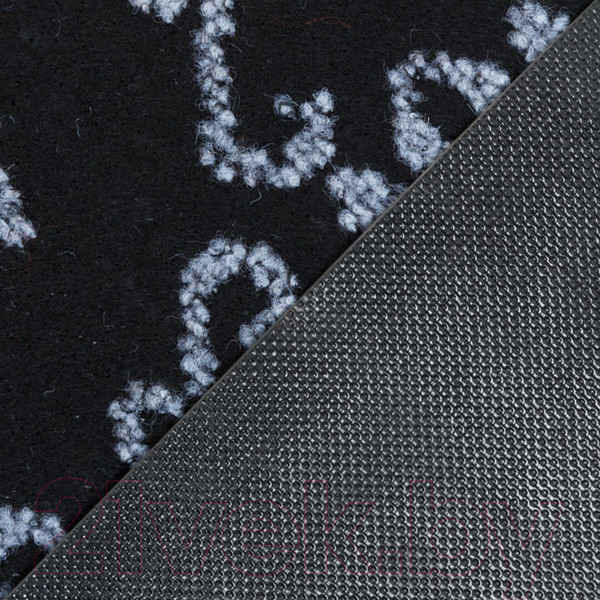 Изображение товара Коврик грязезащитный SunStep Fusion 50x80 / 37-122 (черный/серый)