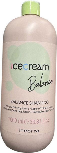 Изображение товара Шампунь для волос Inebrya Balance себорегулирующий для жирной кожи головы (1л)