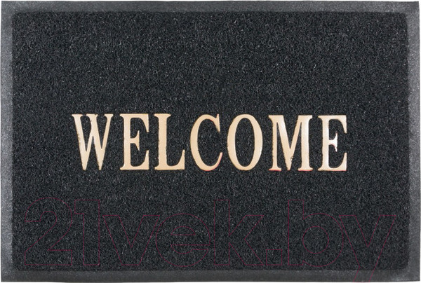 Изображение товара Коврик грязезащитный SunStep Spongy Welcome 50x80 / 38-443 (черный)