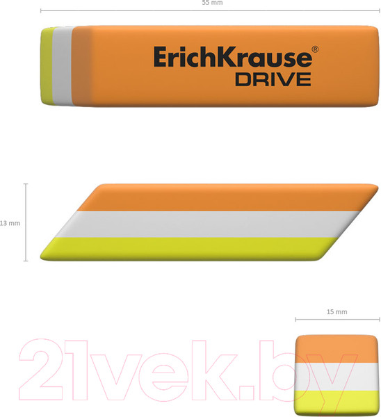 Изображение товара Набор ластиков Erich Krause Drive / 34647