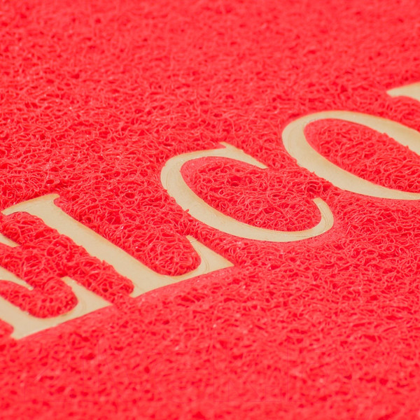 Изображение товара Коврик грязезащитный SunStep Spongy Welcome 50x80 / 38-444 (красный)
