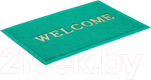 Изображение товара Коврик грязезащитный SunStep Spongy Welcome 50x80 / 38-445 (зеленый)