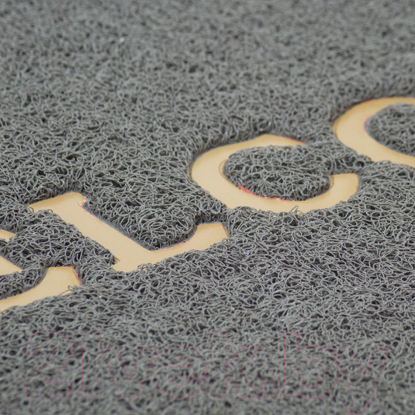 Изображение товара Коврик грязезащитный SunStep Spongy Welcome 60x90 / 38-451 (серый)