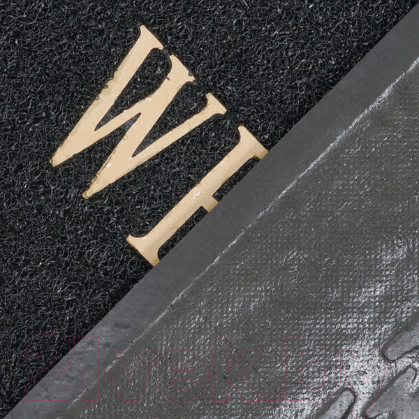 Изображение товара Коврик грязезащитный SunStep Spongy Welcome 60x90 / 38-453 (черный)