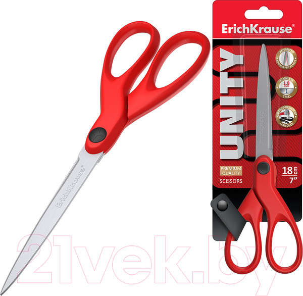 Изображение товара Ножницы канцелярские Erich Krause Unity / 50014
