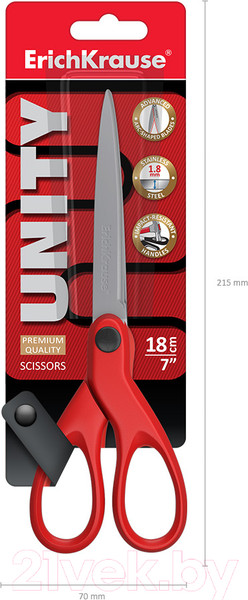 Изображение товара Ножницы канцелярские Erich Krause Unity / 50014
