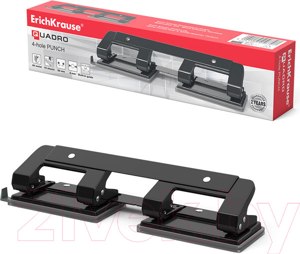 Изображение товара Дырокол Erich Krause Quadro / 4670