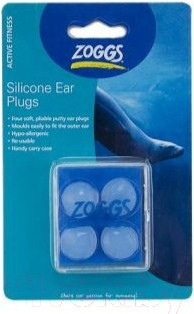 Изображение товара Беруши для плавания ZoggS Silicone Ear Plugs / 300650 (прозрачный)