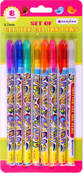 Изображение товара Набор гелевых ручек Darvish DV-1502-8 (8шт)