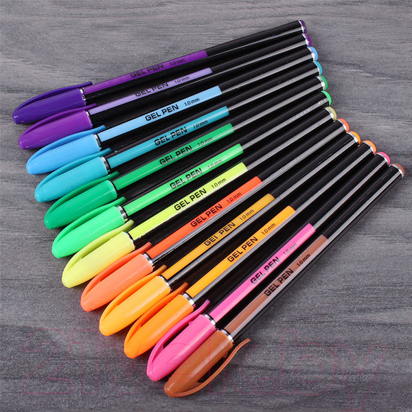 Изображение товара Набор гелевых ручек Darvish DV-12134-12 (12шт)