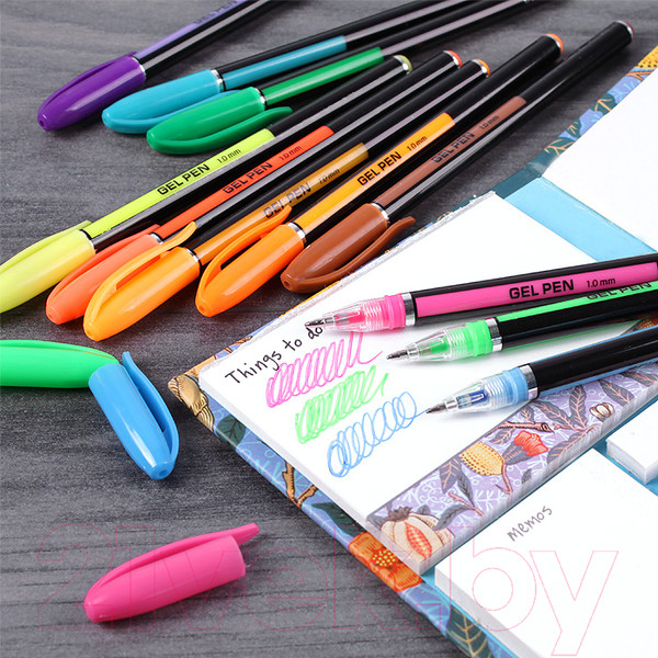 Изображение товара Набор гелевых ручек Darvish DV-12134-12 (12шт)