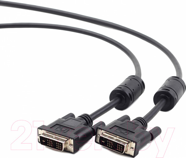 Изображение товара Кабель Cablexpert CC-DVI2L-BK-10M (черный)