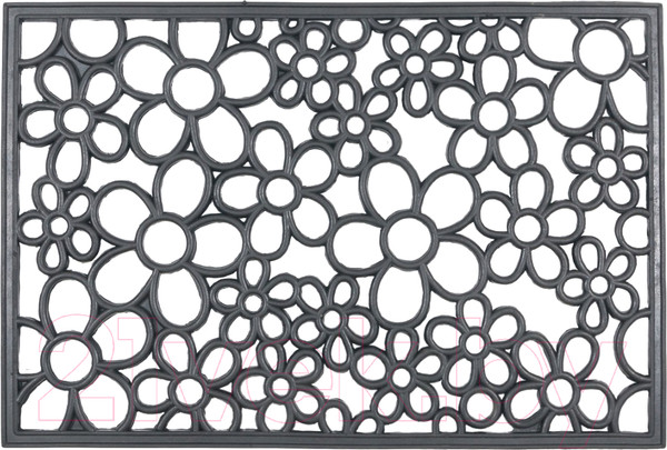 Изображение товара Коврик грязезащитный SunStep Цветы 40x60 / 30-015