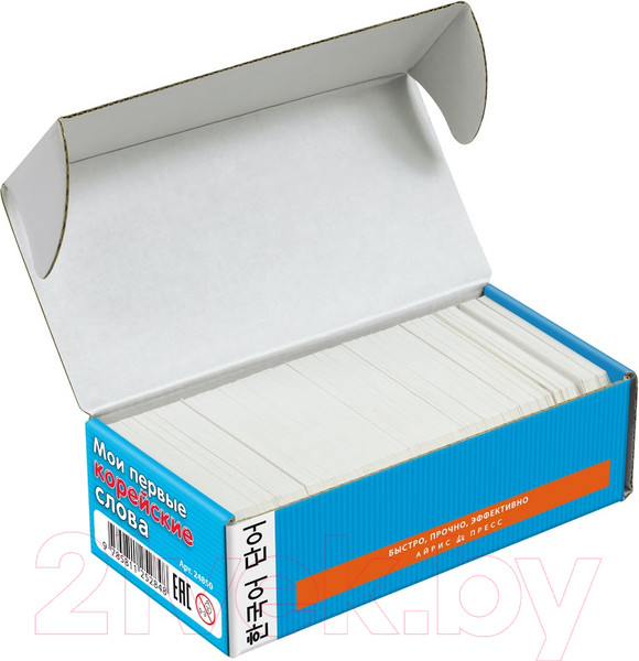 Изображение товара Развивающие карточки Айрис-пресс Мои первые корейские слова