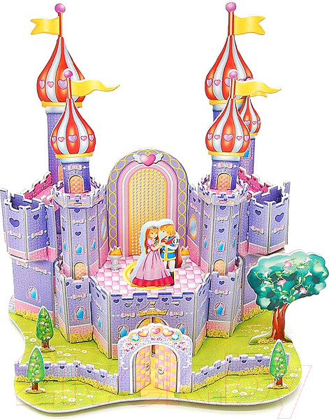 Изображение товара Кукольный домик Darvish Пурпурный дворец 589-H / DV-T-2180-H