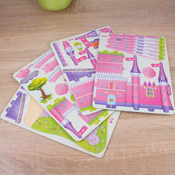 Изображение товара Кукольный домик Darvish Розовый дворец 589-F / DV-T-2180-F