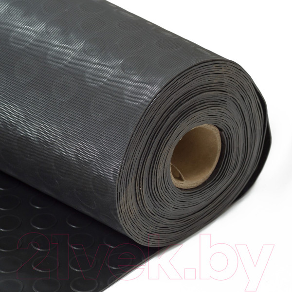 Изображение товара Коврик грязезащитный SunStep Пятачки 90x1200 / 39-603 (черный)