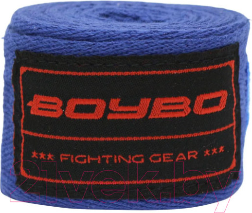 Изображение товара Боксерские бинты BoyBo Хлопок/эластан 4.5м (синий)