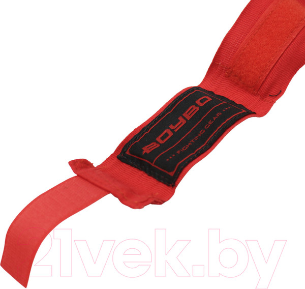 Изображение товара Боксерские бинты BoyBo Хлопок/эластан 4.5м (красный)