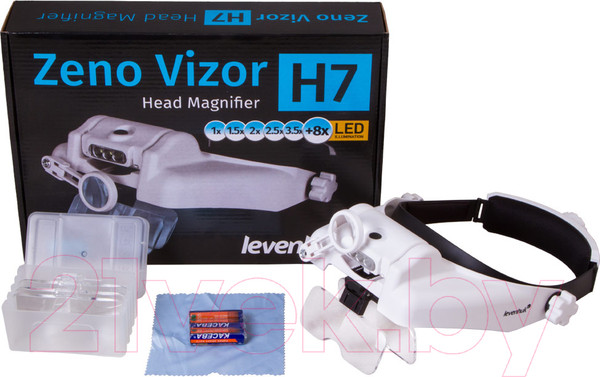 Изображение товара Лупа-очки Levenhuk Zeno Vizor H7 / 72611