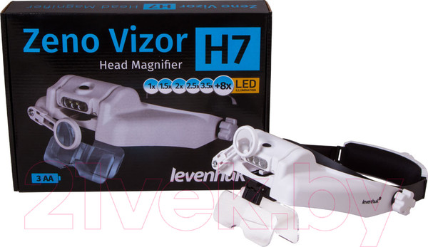 Изображение товара Лупа-очки Levenhuk Zeno Vizor H7 / 72611