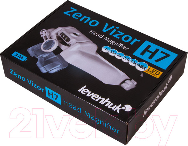 Изображение товара Лупа-очки Levenhuk Zeno Vizor H7 / 72611