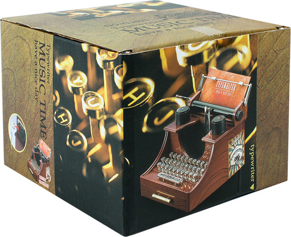Изображение товара Музыкальная шкатулка Darvish Сувенир Печатная машинка / DV-H-1048